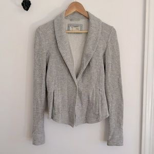 Terry waist length blazer